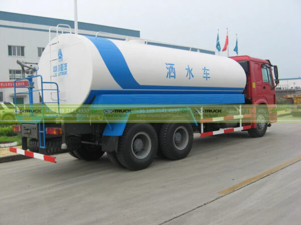 HOWO 25 Ton Water Tanker Sprinkler Truck Tanker
