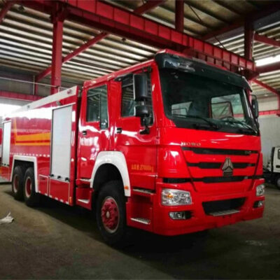 HOWO 30 Ton Rescue Emergency Fire Fighting Water Sprinkler Truck