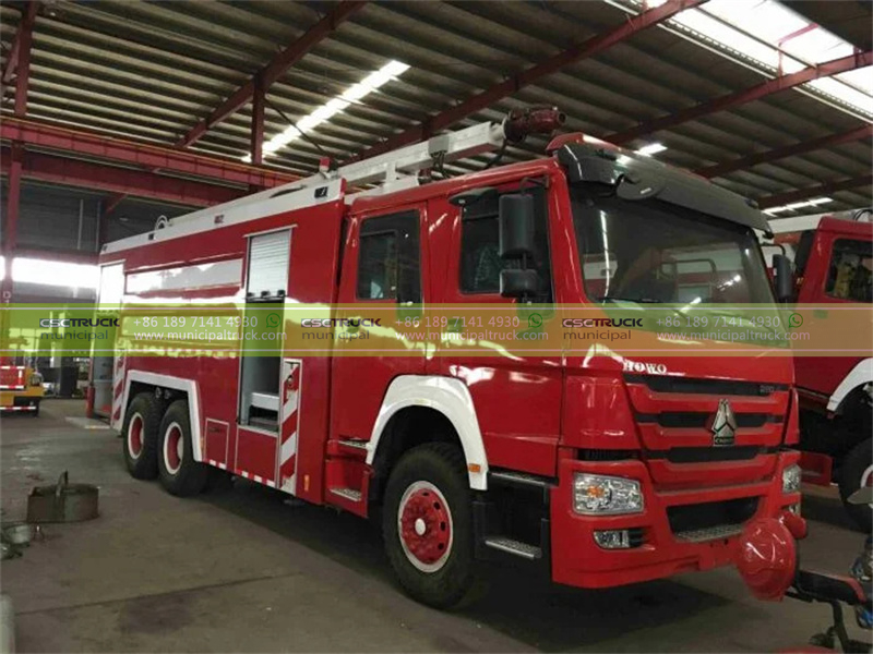 HOWO 30 Ton Rescue Emergency Fire Fighting Water Sprinkler Truck Head HOWO 30 Ton Rescue Emergency Fire Fighting Water Sprinkler Truck Head
