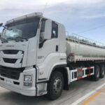 ISUZU 25 CBM Stainless Steel Water Sprinkler Tanker Truck ISUZU 25 CBM Stainless Steel Water Sprinkler Tanker Truck