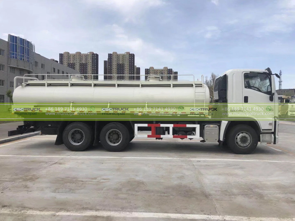 ISUZU 25 CBM Stainless Steel Water Sprinkler Tanker Truck Tanker ISUZU 25 CBM Stainless Steel Water Sprinkler Tanker Truck Tanker
