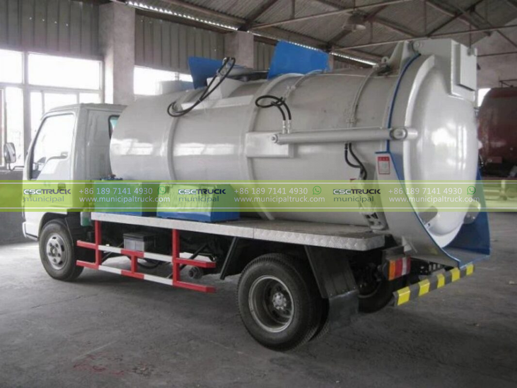 Kitchen Waste Garbage Truck (3)