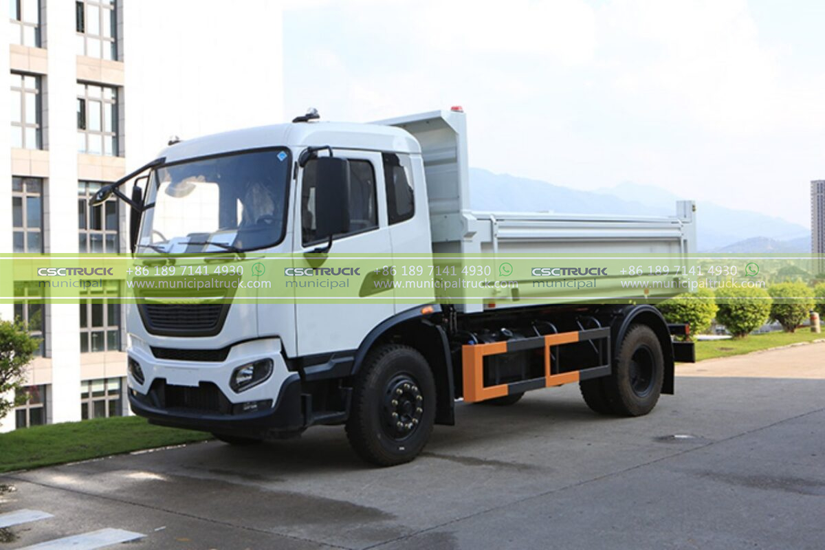 Roll-off garbage truck (4)
