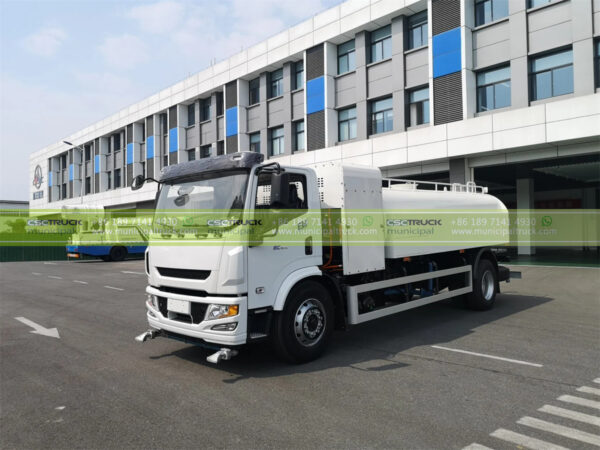 SAIC 10 Ton Electric Road Sprinkler Truck Body