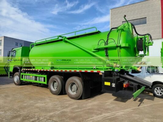 Sewer jetting truck (4)