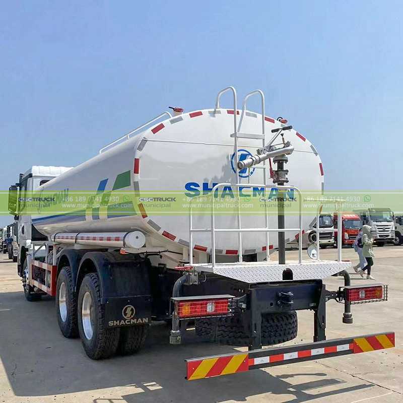 Shacman 30 Ton Water Tanker Sprinkler Truck Left Back Shacman 30 Ton Water Tanker Sprinkler Truck Left Back
