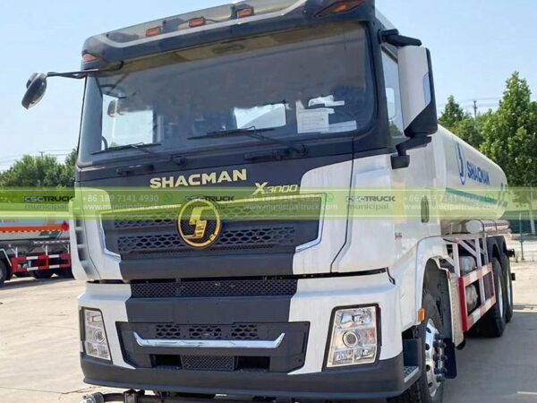 Shacman 30 Ton Water Tanker Sprinkler Truck head Details