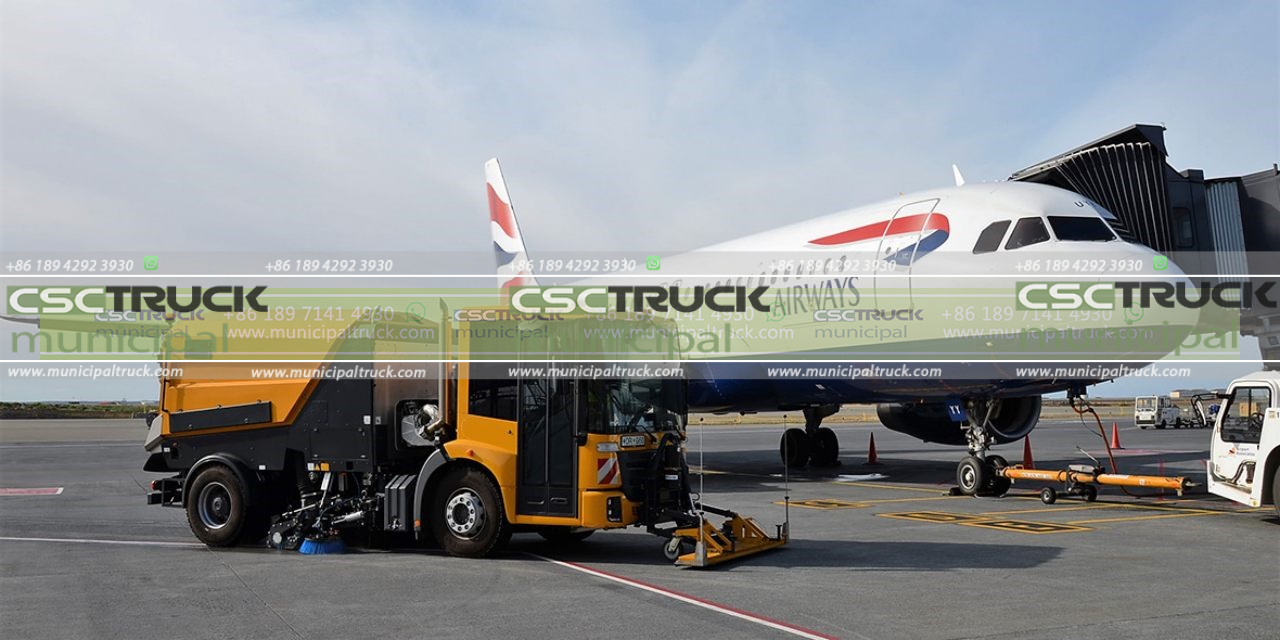 Airport sweeper truck (3)