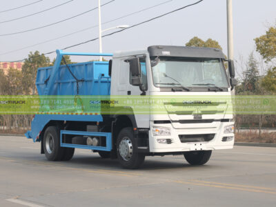 CNHTC 8 CBM Skip Loader Garbage Truck