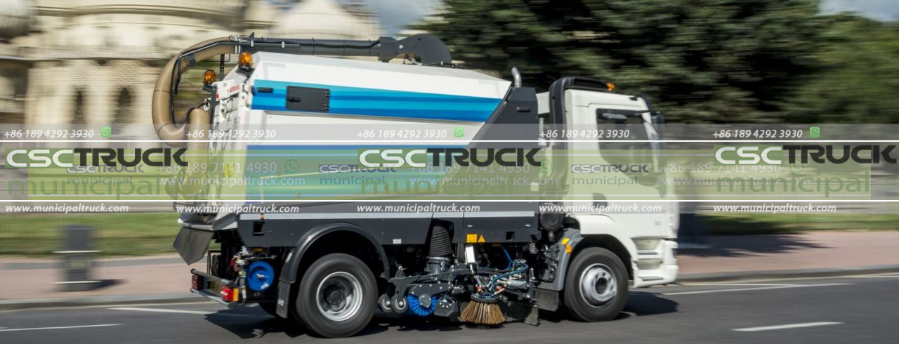 Combined Sweeper Jetter Truck