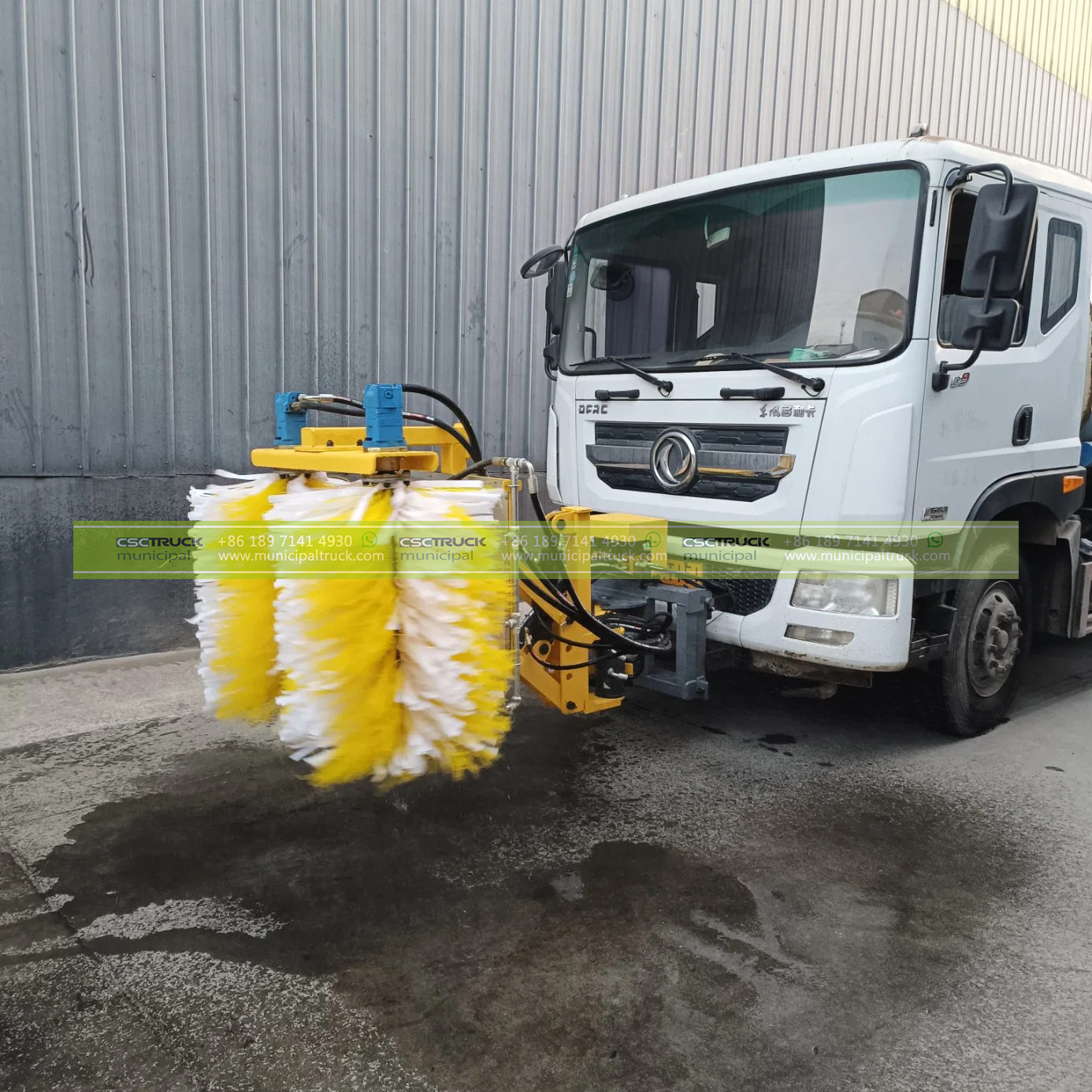 DFAC Brush Guard Fence Cleaner Truck Side DFAC Brush Guard Fence Cleaner Truck Side