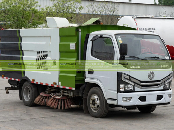 DFAC Heavy Duty Road Cleaning Truck Side