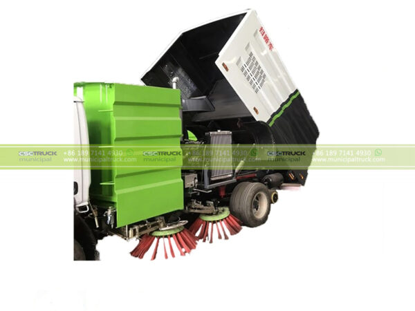 DFAC Heavy Duty Road Cleaning Truck Working