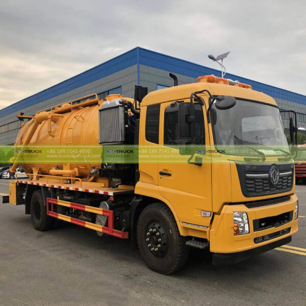 DONGFENG 10 Ton Sewage Vacuum Suction Truck