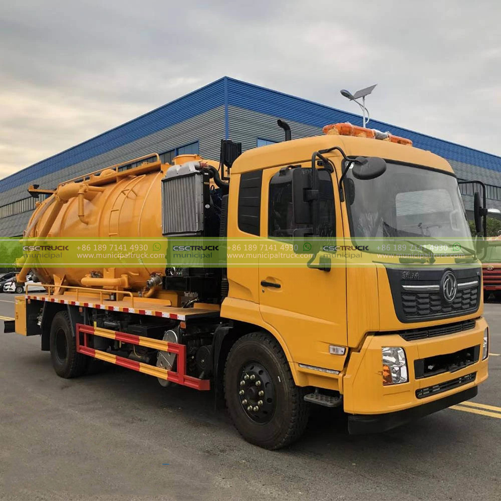 DONGFENG 10 Ton Sewage Vacuum Suction Truck DONGFENG 10 Ton Sewage Vacuum Suction Truck
