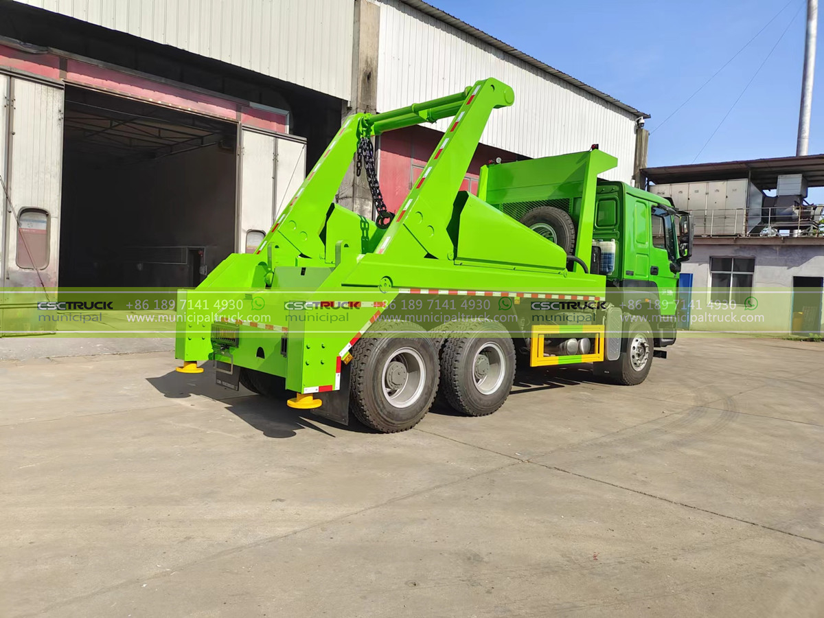 HOWO 12 Ton Skip Lift Gabage Truck HOWO 12 Ton Skip Lift Gabage Truck