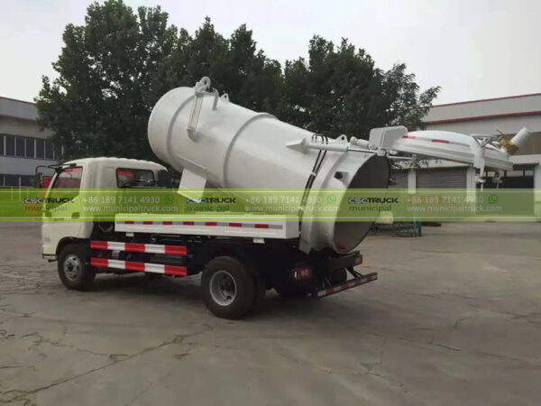 HOWO 20 CBM Fecal Suction Sewage Truck