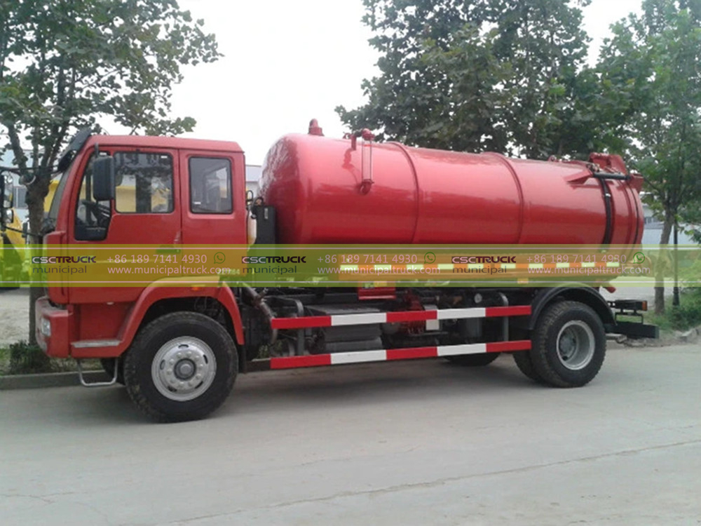 HOWO 20 CBM Fecal Suction Sewage Truck Body HOWO 20 CBM Fecal Suction Sewage Truck Body