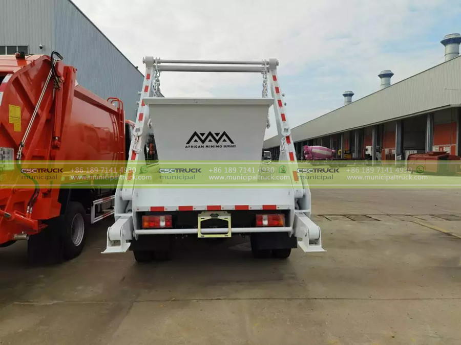 HOWO 3 Ton Skip Loader Garbage Truck Loader HOWO 3 Ton Skip Loader Garbage Truck Loader