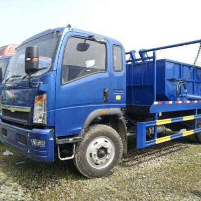 HOWO 5 Tons Skip Loader Collection Truck Tractor