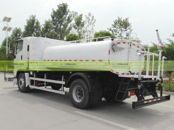 ISUZU GIGA 25 Ton High-Pressure Flushing Street Cleaning Road Sweeper Truck Body