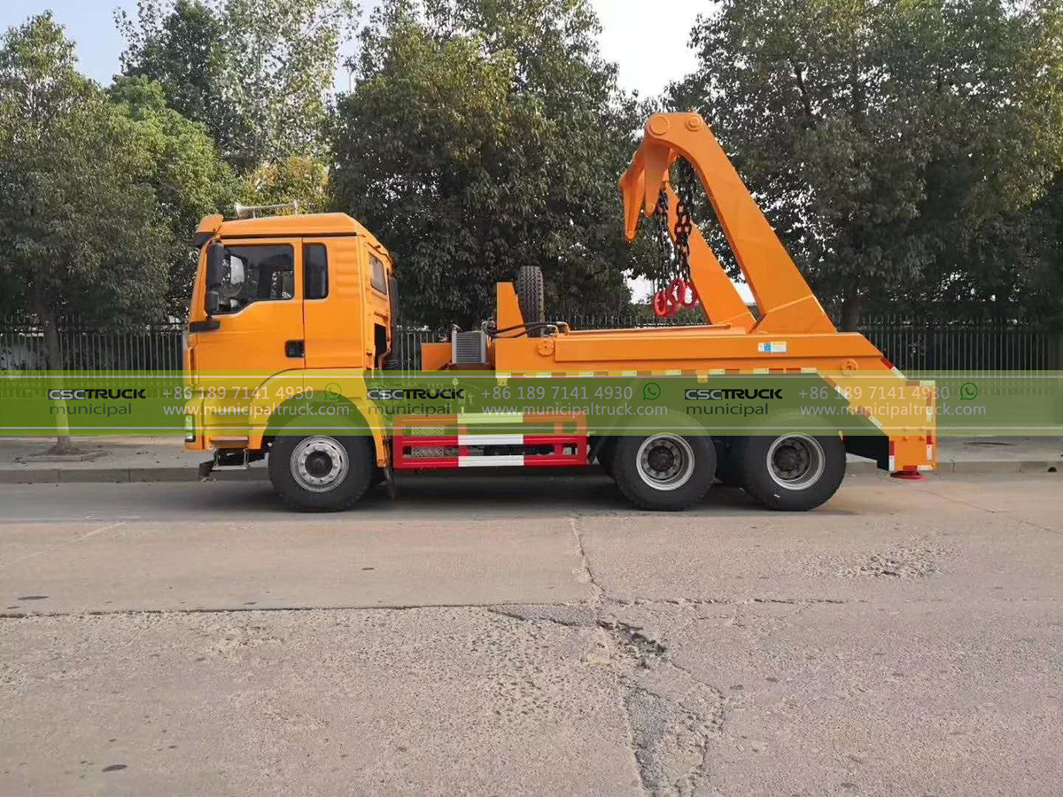 SHACMAN 15 CBM Skip Loader Garbage Truck Body SHACMAN 15 CBM Skip Loader Garbage Truck Body