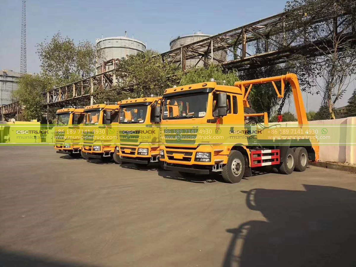 SHACMAN 15 CBM Skip Loader Garbage Truck SHACMAN 15 CBM Skip Loader Garbage Truck