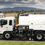 road sweeper truck