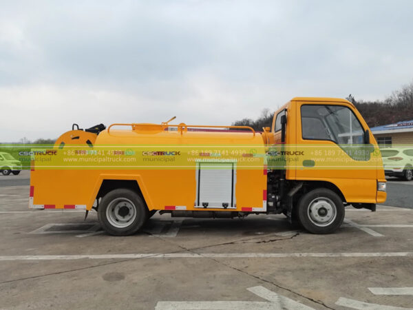 FOTON 3000 Liter Septic Cleaner Truck Body