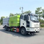 Combined Sweeper Truck Chronicles: Progress in El Salvador Combined Sweeper Truck