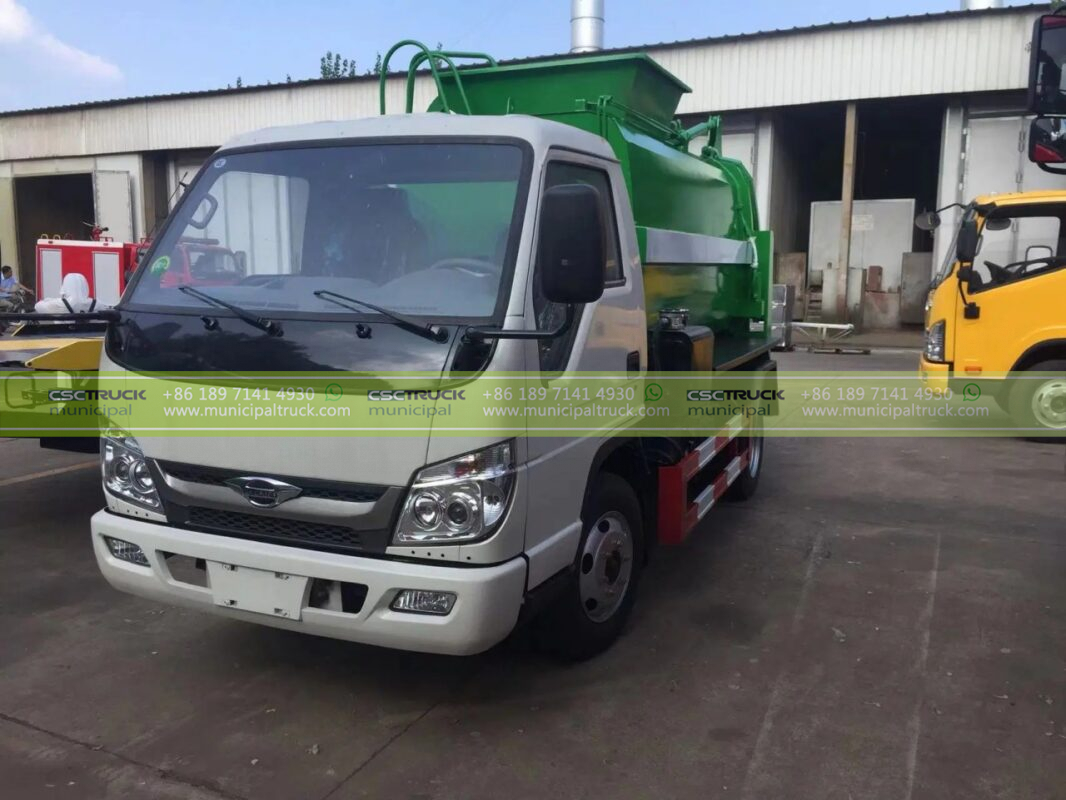 Side Loader Garbage Truck