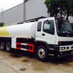 Water Spray Truck Excellence: Deployments in the Bahamas Water Spray Truck