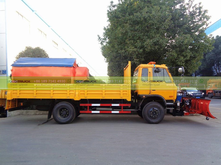 DONGFENG Off Road Snow Plow Truck Body DONGFENG Off Road Snow Plow Truck Body