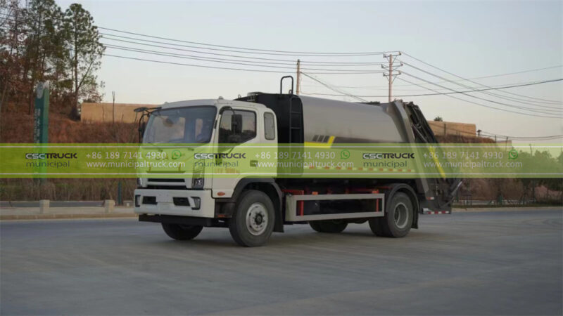 JAC 10 CBM Garbage Compactor Truck
