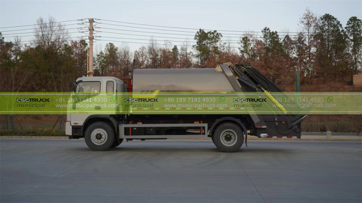 JAC 10 CBM Garbage Compactor Truck Loader