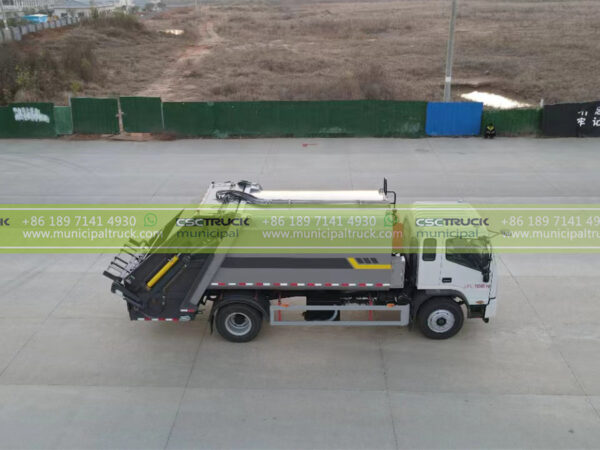 JAC 10 CBM Garbage Compactor Truck Over