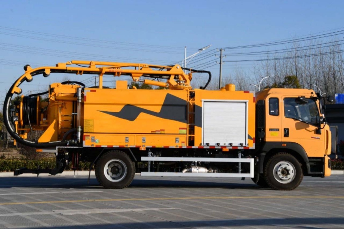 Sewage truck