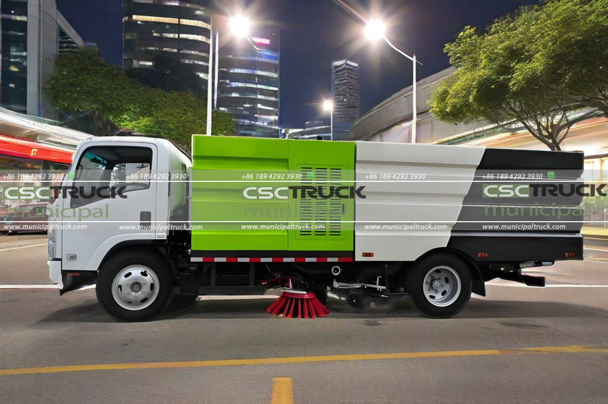 Singapore Expands Green Standards NEA Takes Delivery of Electric Waterless Sweeper Trucks for CBD Zones