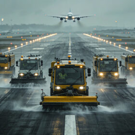 How Airport Sweeper Trucks Meet Strict Runway Safety Standards