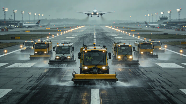 How Airport Sweeper Trucks Meet Strict Runway Safety Standards