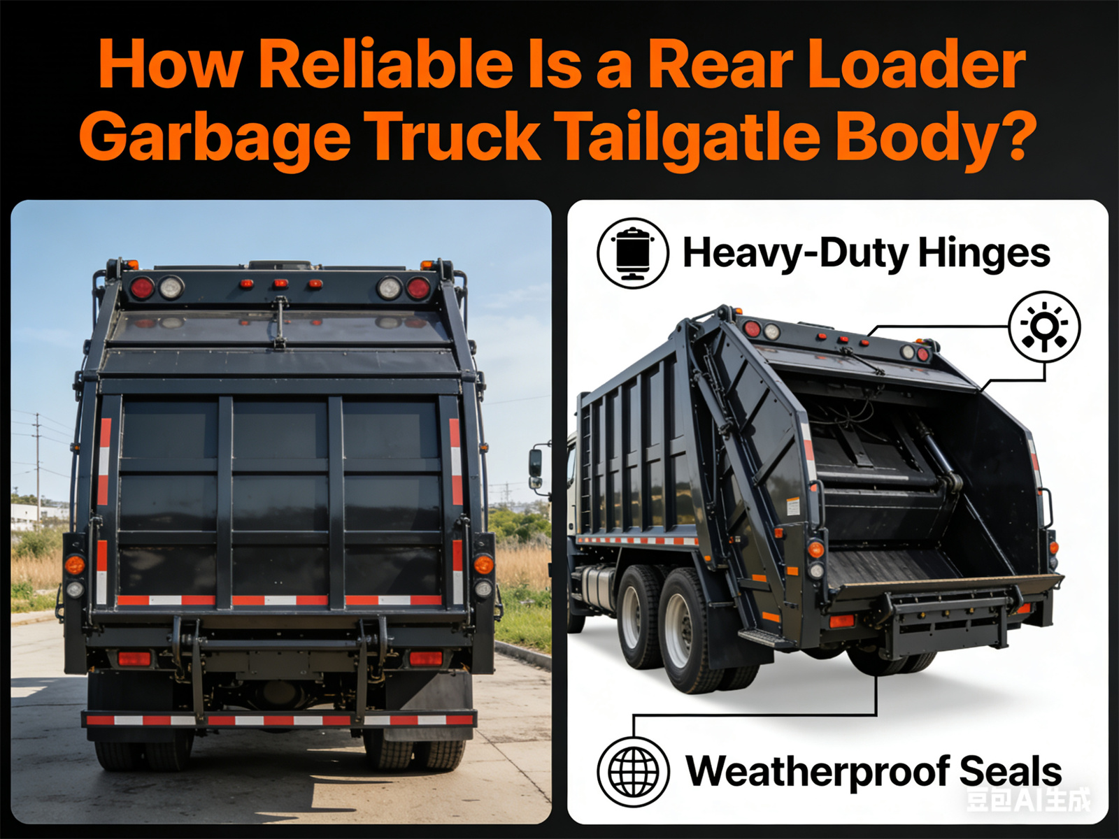 How Reliable Is a Rear Loader Garbage Truck Tailgate Body