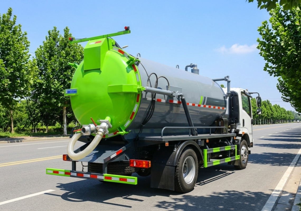 Vacuum Sewer Truck