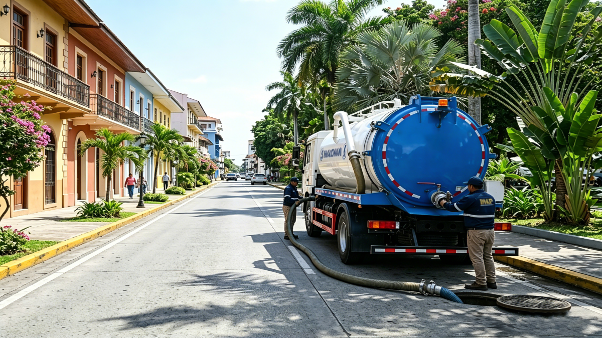 Vacuum Sewer Truck