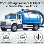 What Jetting Pressure Is Ideal for a Sewer Cleaner Truck (3)