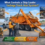 What Controls a Skip Loader Garbage Truck Arm System? What Controls a Skip Loader Garbage Truck Arm System