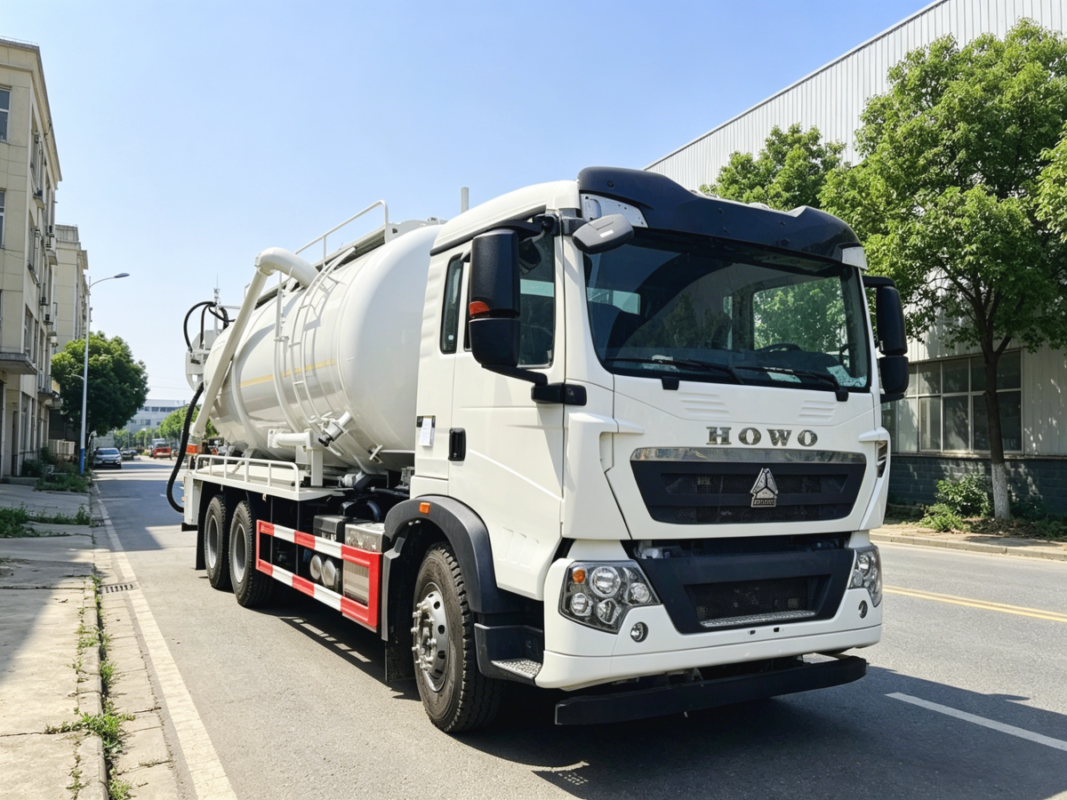 Combo sewer jetter trucks