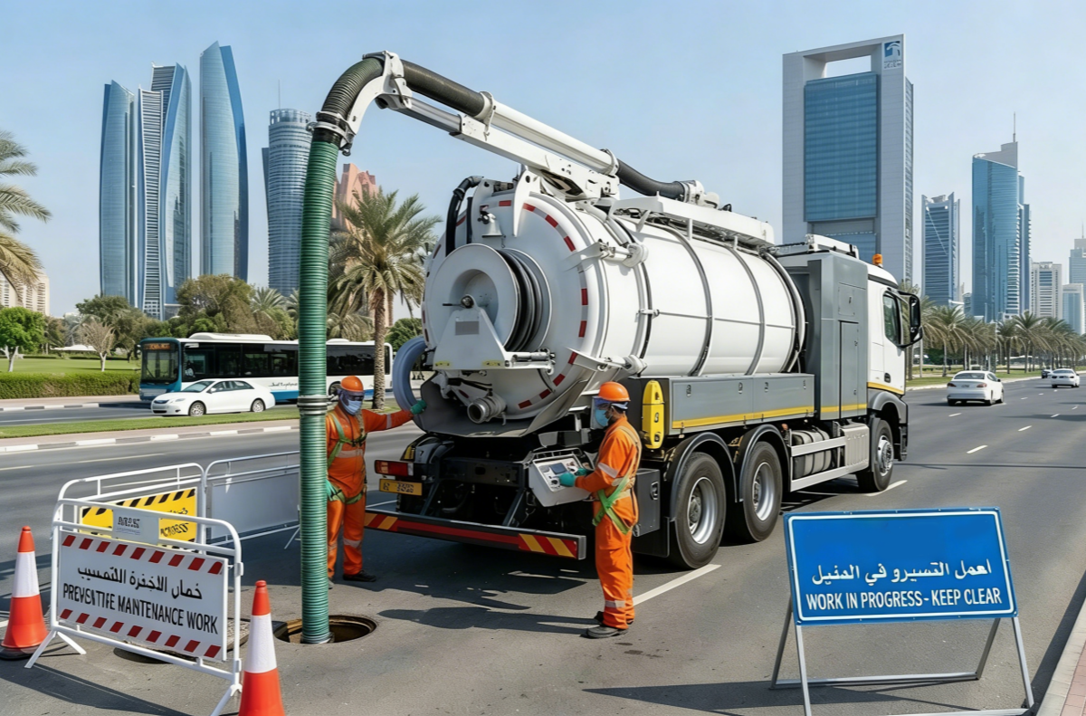 Vacuum Sewer Truck