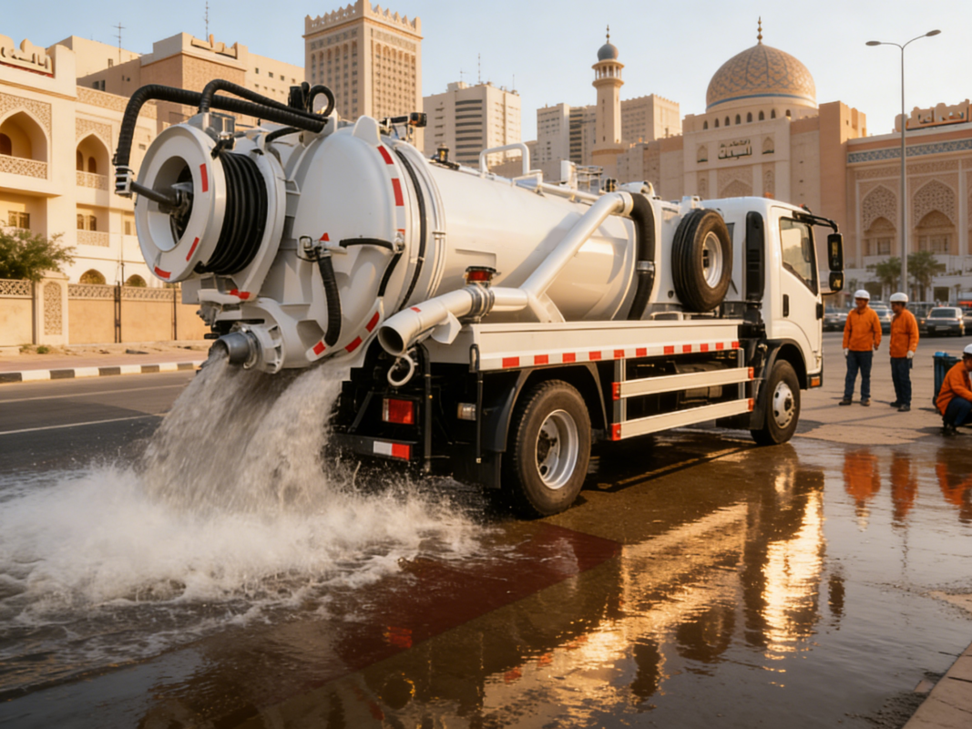 sewage truck