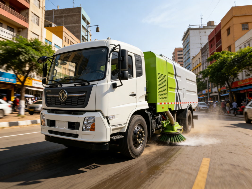 sweeper truck