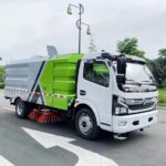 Electric sweeper truck